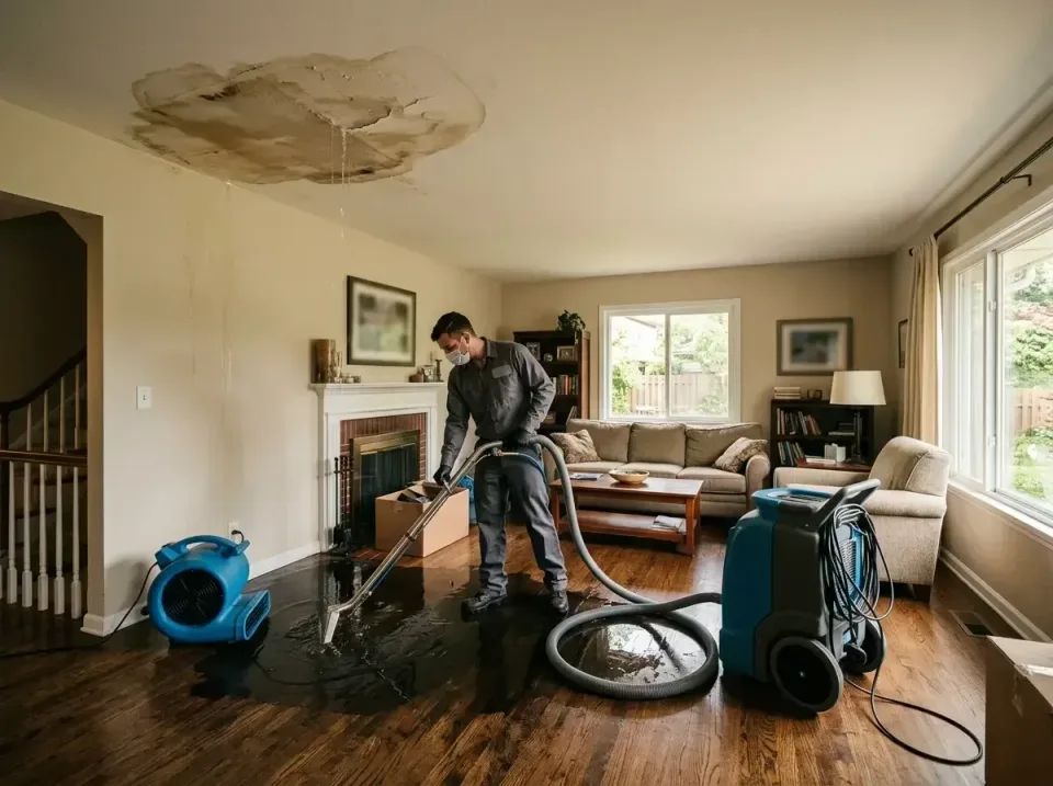 attic-pipe-burst-ceiling-drip-008 — frequently asked questions, Water Damage Restoration & Carpet Care in SUNY Oswego, NY